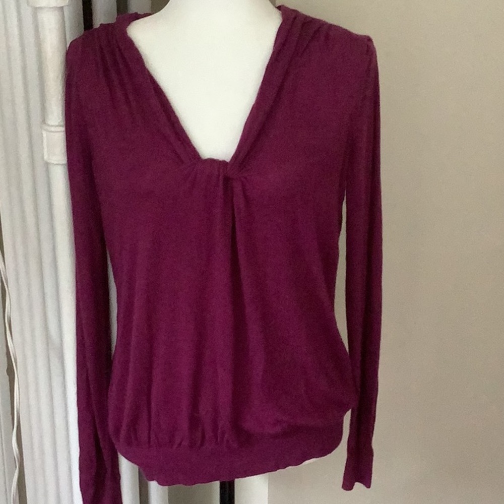 NWOT cranberry esprit sweater